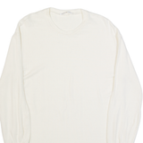 REFORMATION Womens Jumper Dress Cream Knit Long Sleeve Knee Length XS