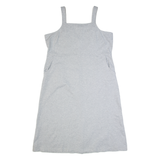EDDIE BAUER Womens Day Dress Grey Sleeveless Midi XL