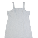 EDDIE BAUER Womens Day Dress Grey Sleeveless Midi XL