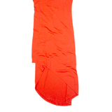 MICHAEL KORS Womens Day Dress Red Sleeveless Hi-Low S