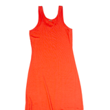 MICHAEL KORS Womens Day Dress Red Sleeveless Hi-Low S