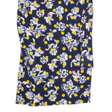 TOMMY HILFIGER Womens Day Dress Blue Floral Long Sleeve Knee Length S