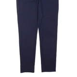 J.CREW Bi-stretch Womens Trousers Blue Regular Tapered W28 L28