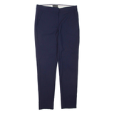 J.CREW Bi-stretch Womens Trousers Blue Regular Tapered W28 L28