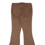 HOLLISTER Womens Trousers Brown Regular Flared W26 L32