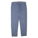 GAP Khakis Womens Trousers Blue Regular Tapered W32 L30