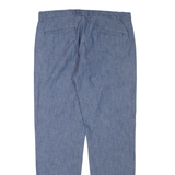 GAP Khakis Womens Trousers Blue Regular Tapered W32 L30