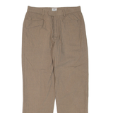 C.P. COMPANY Womens Trousers Brown Regular Straight W28 L29