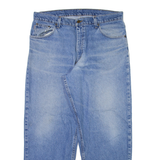 CARHARTT Mens Jeans Blue Regular Tapered Stone Wash W34 L28