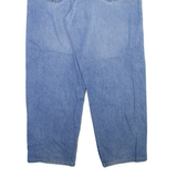 CARHARTT Mens Jeans Blue Regular Tapered Stone Wash W34 L28