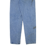 CARHARTT Mens Jeans Blue Relaxed Straight W34 L34