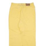 LAUREN RALPH LAUREN Womens Jeans Yellow Regular Tapered W29 L27