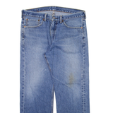 LEVI'S Mens Jeans Blue Regular Straight Stone Wash W34 L28