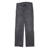 LEVI'S Mens Jeans Grey Regular Straight Stone Wash W31 L34