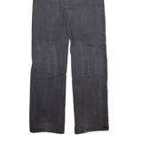 LEVI'S Mens Jeans Grey Regular Straight Stone Wash W31 L34