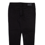 DKNY Mens Jeans Black Regular Straight W36 L32