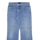 TOMMY HILFIGER Womens Jeans Blue Regular Bootcut Stone Wash W31 L28