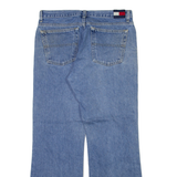 TOMMY HILFIGER Womens Jeans Blue Regular Bootcut Stone Wash W31 L28