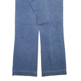 TOMMY HILFIGER Womens Jeans Blue Regular Bootcut Stone Wash W31 L28