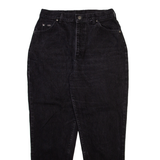 LEE Womens Jeans Grey Relaxed Tapered W28 L27