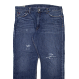 POLO RALPH LAUREN Mens Jeans Blue Regular Straight Stone Wash W38 L28