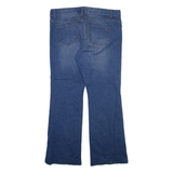 TOMMY HILFIGER Womens Jeans Blue Regular Bootcut Stone Wash W38 L32