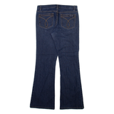 CALVIN KLEIN JEANS Womens Jeans Blue Regular Flared W28 L30