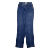 CALVIN KLEIN Womens Jeans Blue Slim Straight W23 L31