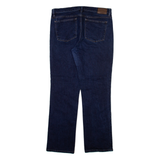 LAUREN RALPH LAUREN Womens Jeans Blue Regular Straight W32 L30