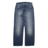 LEE Mens Jeans Blue Regular Straight Stone Wash W30 L30