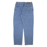 LAUREN RALPH LAUREN Womens Jeans Blue Relaxed Straight Stone Wash W31 L28