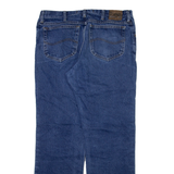 LEE Mens Jeans Blue Regular Straight Stone Wash W34 L30