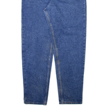 LEE Womens Jeans Blue Relaxed Tapered W30 L31
