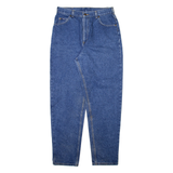 LEE Womens Jeans Blue Relaxed Tapered W30 L31