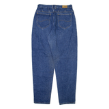 LEE Womens Jeans Blue Relaxed Tapered W30 L31