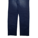 GUESS Mens Jeans Blue Regular Straight Stone Wash W31 L30