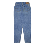 LEE Womens Jeans Blue Relaxed Tapered Acid Wash W26 L30