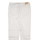 SEVEN7 Womens Jeans White Regular Straight W31 L28