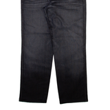 7 FOR ALL MANKIND Mens Jeans Grey Regular Straight Stone Wash W32 L28