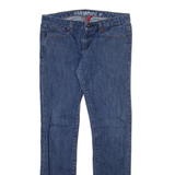 GUESS Womens Jeans Blue Slim Straight W30 L31