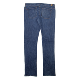 GUESS Womens Jeans Blue Slim Straight W30 L31