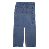 KEY Carpenter Mens Jeans Blue Regular Straight W34 L32