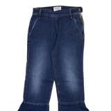 FRAME Womens Jeans Blue Regular Flared Stone Wash W24 L26