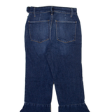 FRAME Womens Jeans Blue Regular Flared Stone Wash W24 L26