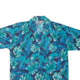 KBS GARMENTS Leafs Mens Shirt Blue L
