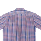 PIANKUSOL Mens Shirt Purple Check XL