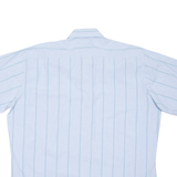 Mens Shirt Blue Striped M