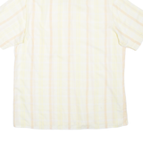 ENZO Mens Shirt Yellow Check M