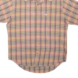 CROCODILE Mens Shirt Pink Check M