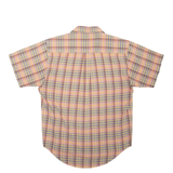 CROCODILE Mens Shirt Pink Check M